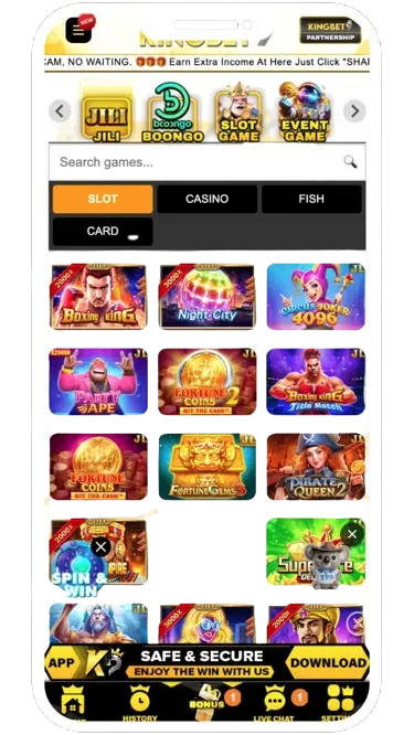 Kingbet9 Mobile App